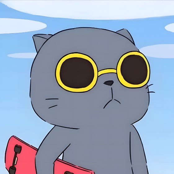 个人头像反面 - 可爱的灰色小猫